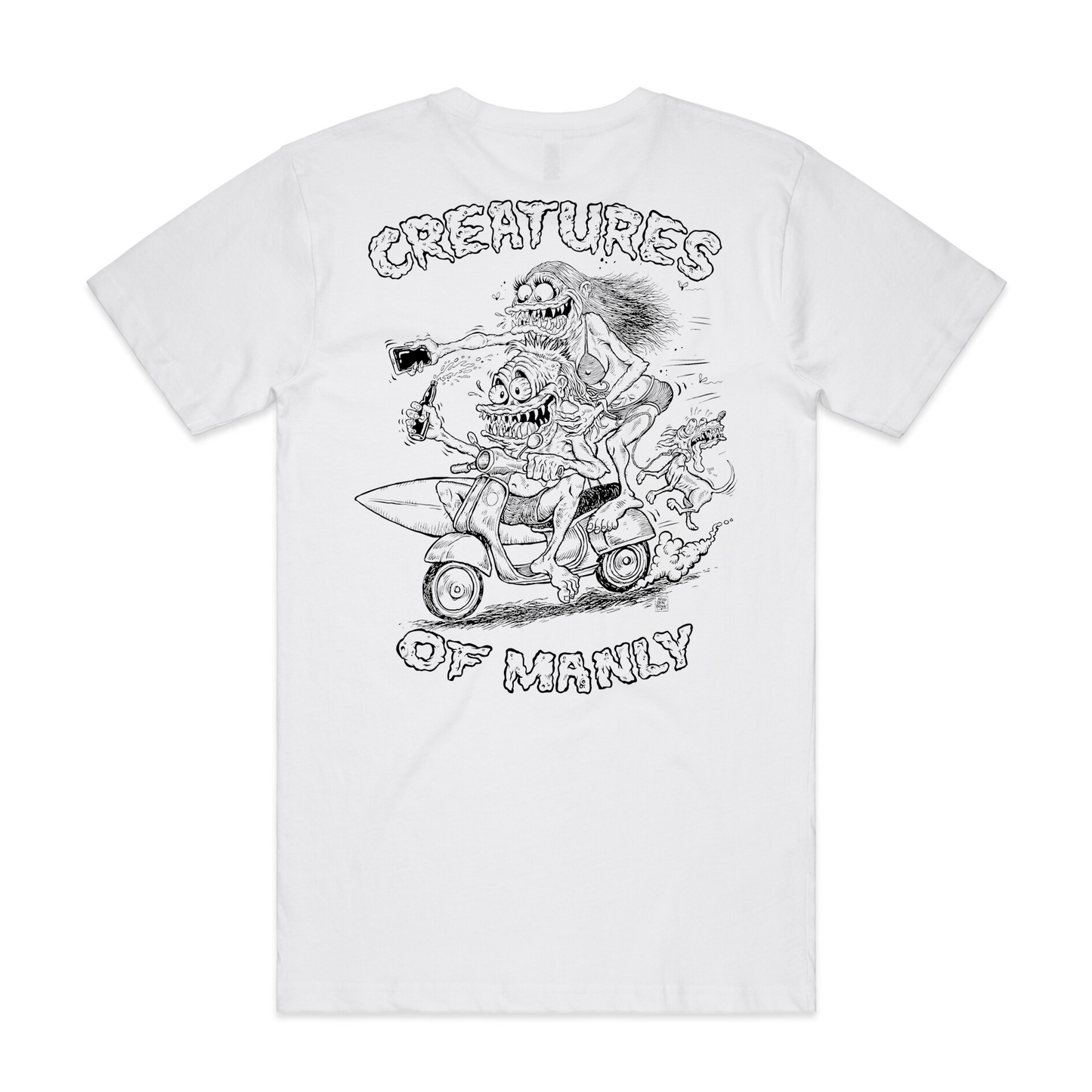 THE MOPED SHIRT - White